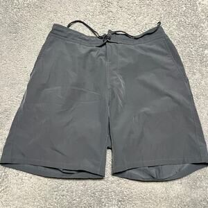 Ten Thousand Shorts Mens Large Blue Foundation 7" Lined Drawstring Running